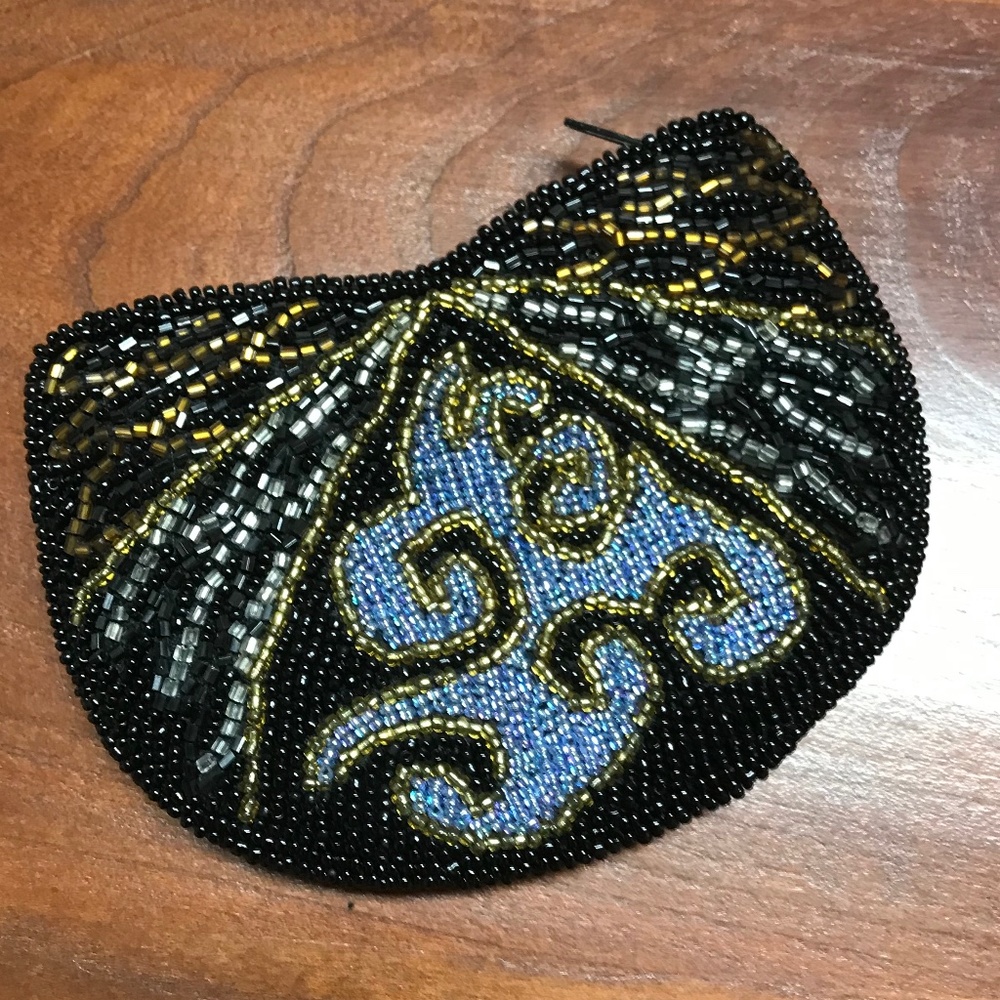 Vintage Beaded coin purse